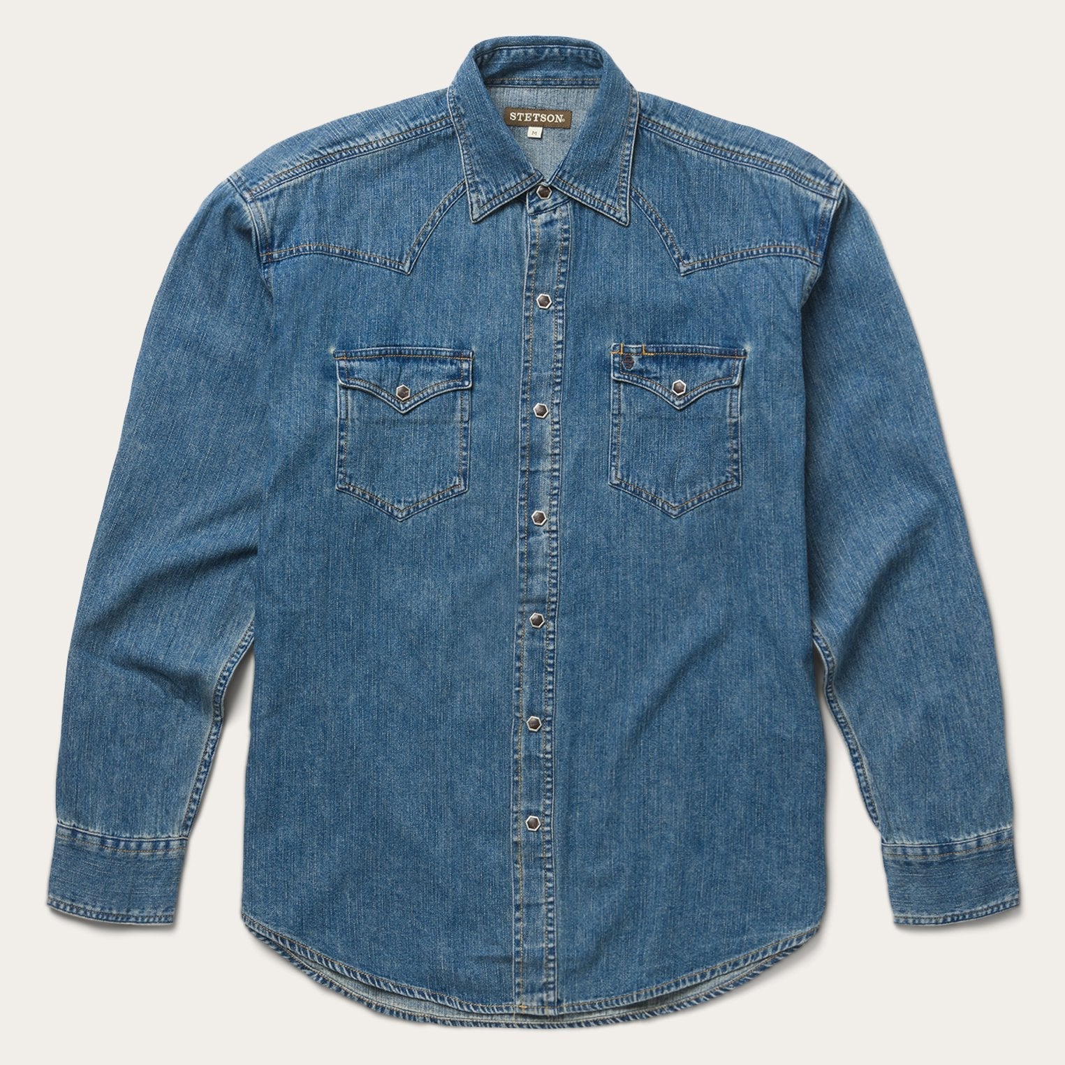 Blue Classic Denim Shirt / Stetson