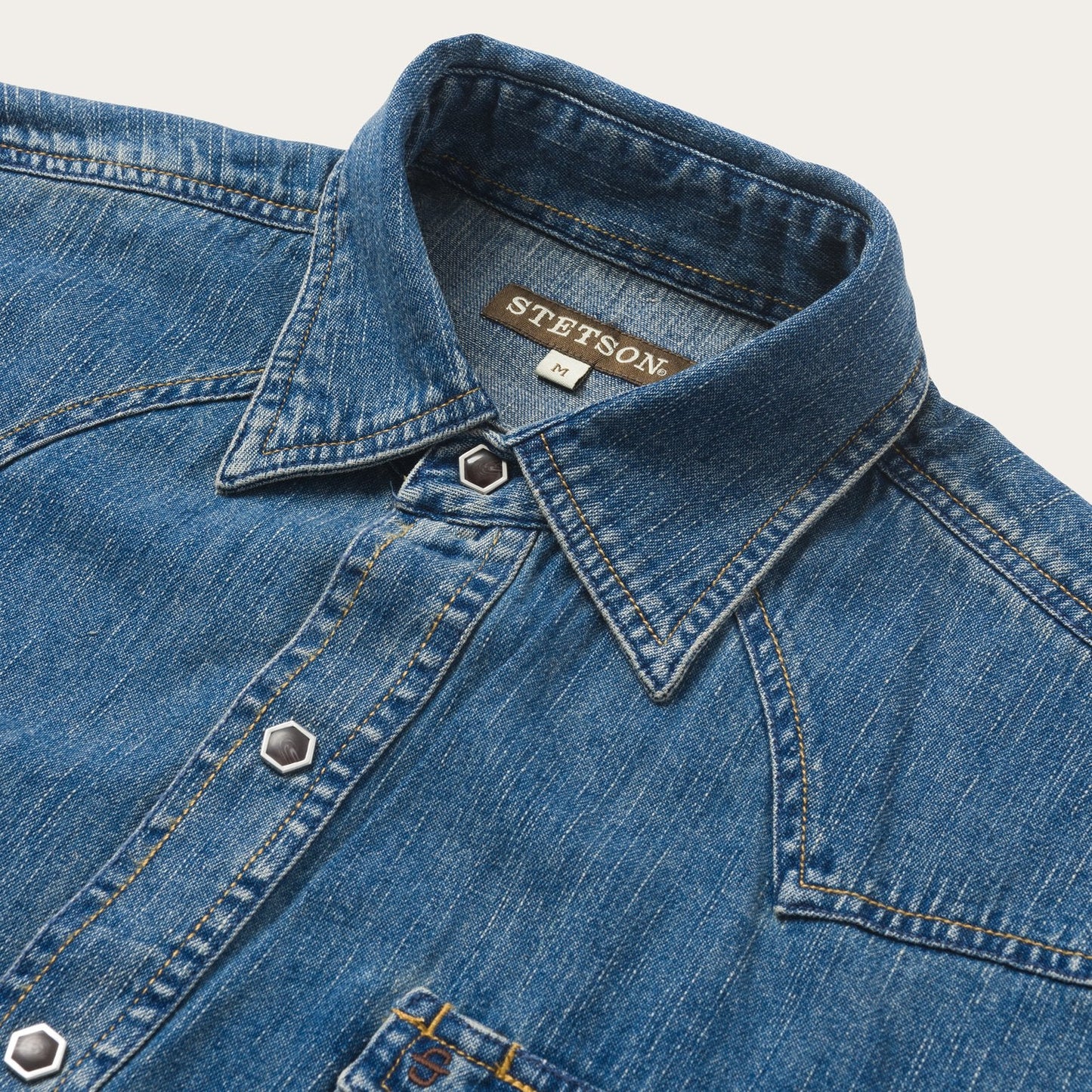 Blue Classic Denim Shirt / Stetson
