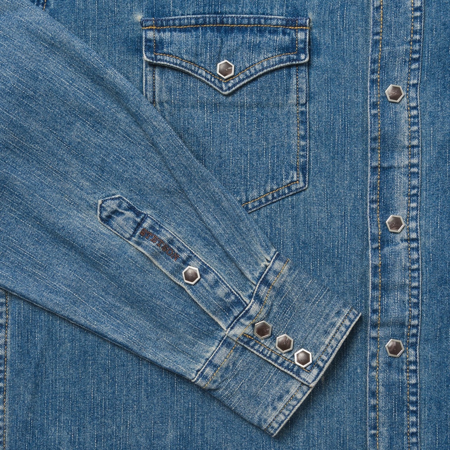 Blue Classic Denim Shirt / Stetson