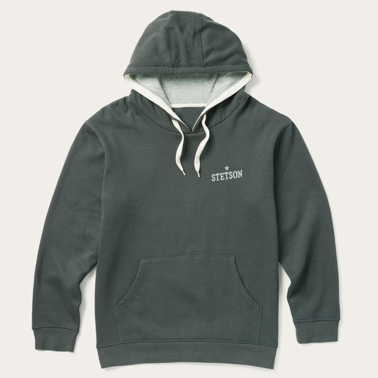 Blue Stetson Hoodie Star Left Chest / Stetson