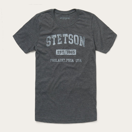 Grey 1865 Graphic Tee / Stetson