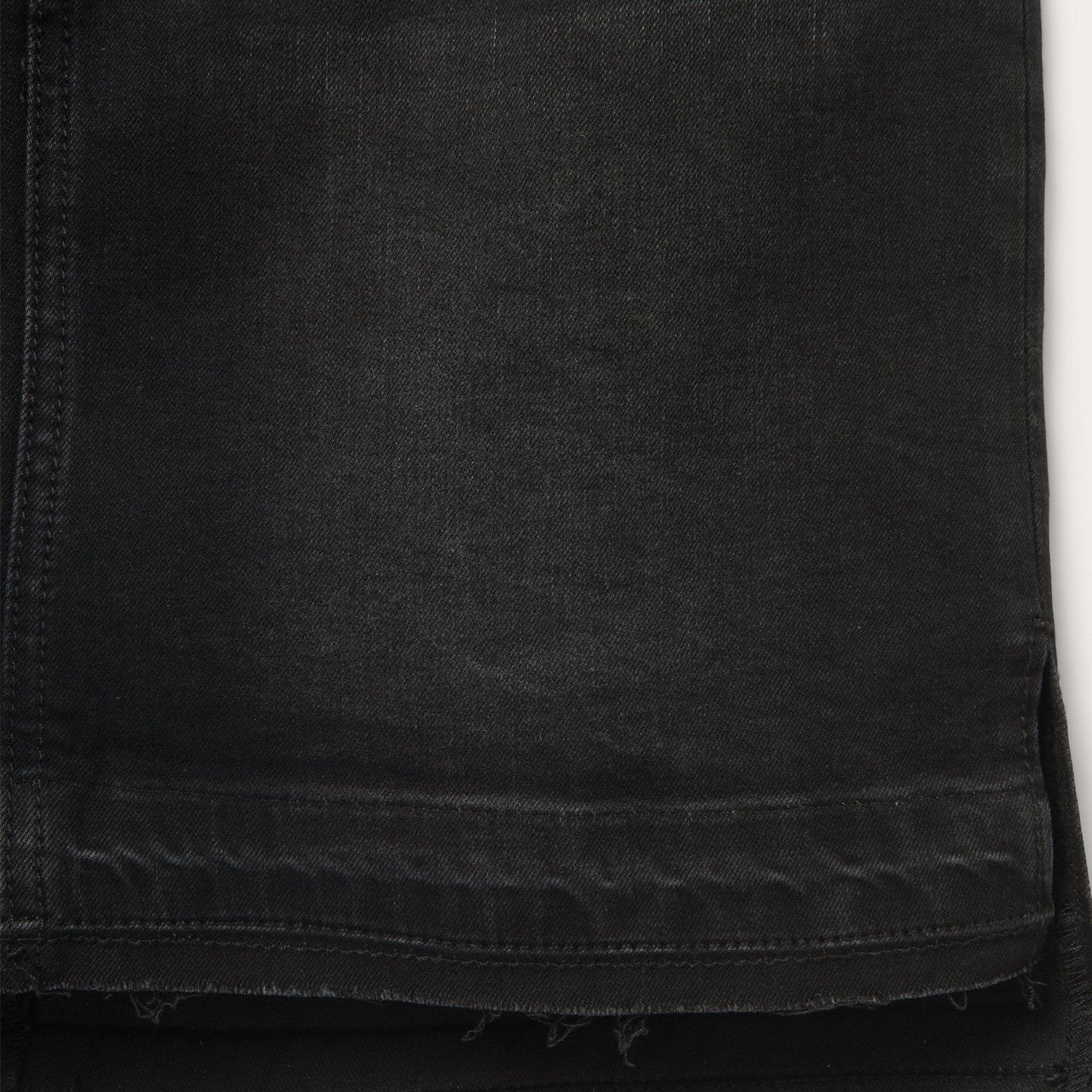 Black Black Denim 5-Pocket Skirt / Stetson