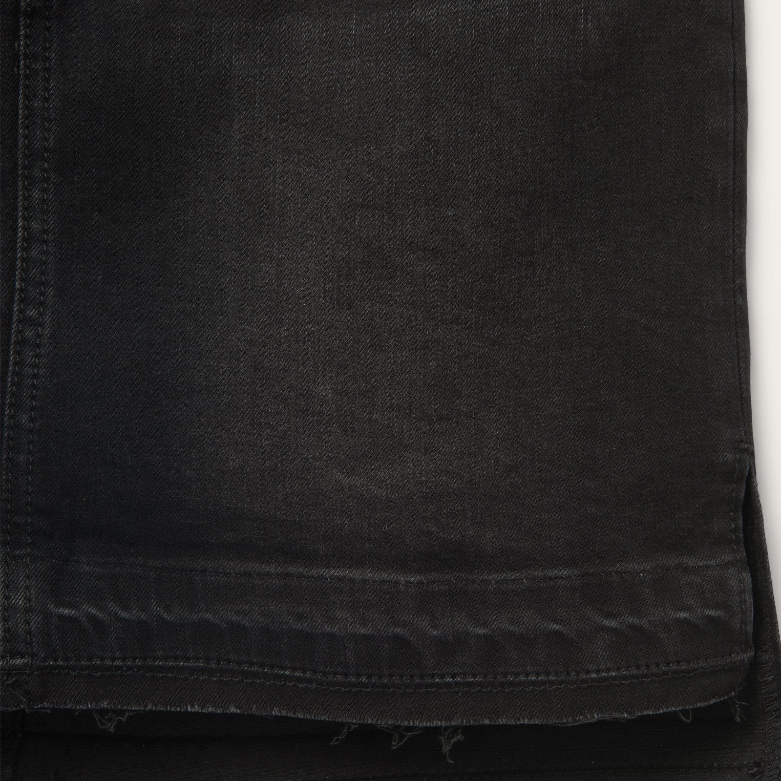 Black Black Denim 5-Pocket Skirt / Stetson