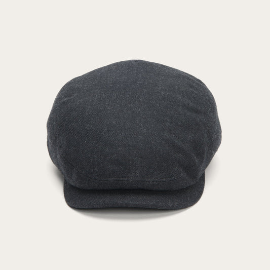 Grey Virgin Wool & Cashmere Driver Cap / Stetson