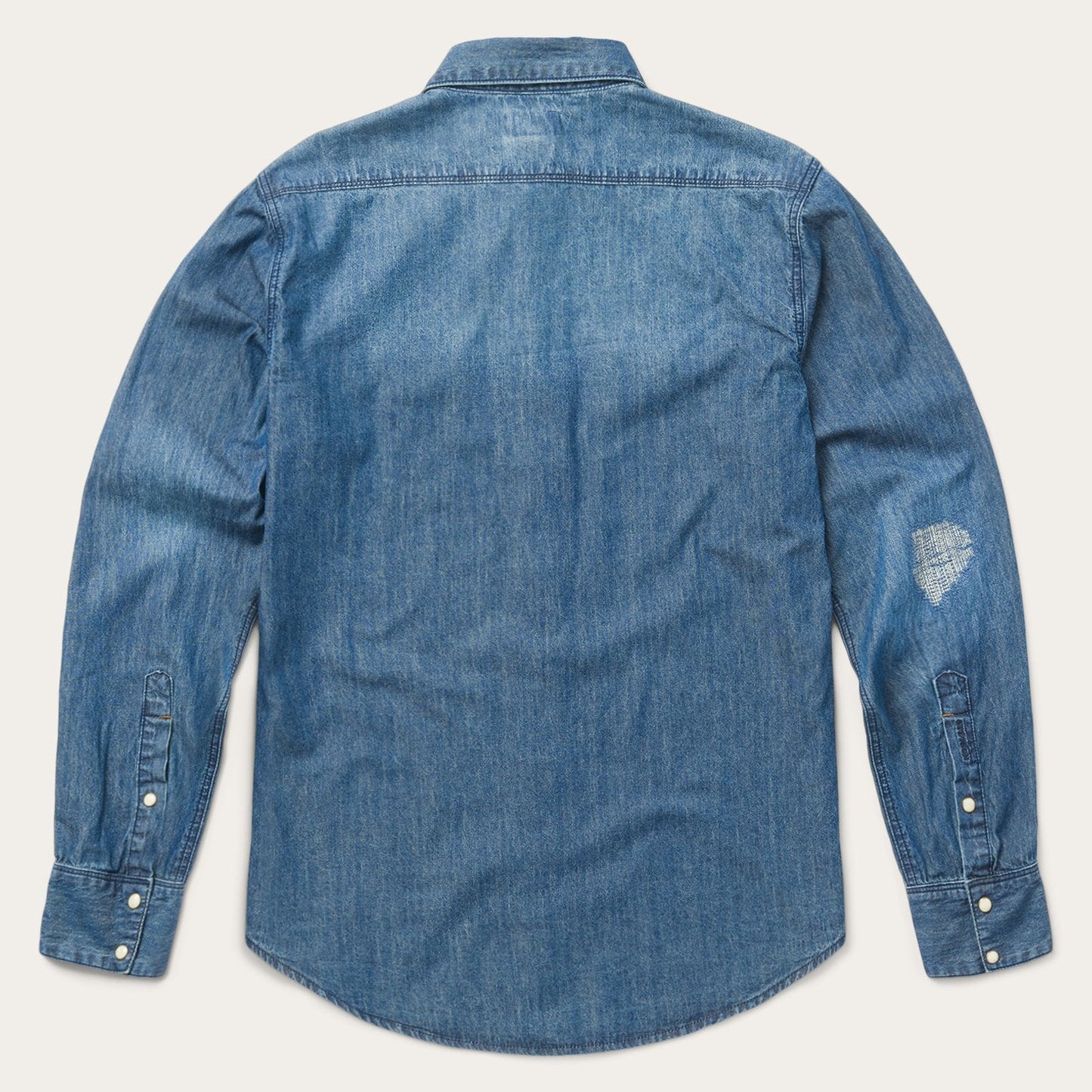 Blue Medium Blue Denim Shirt / Stetson