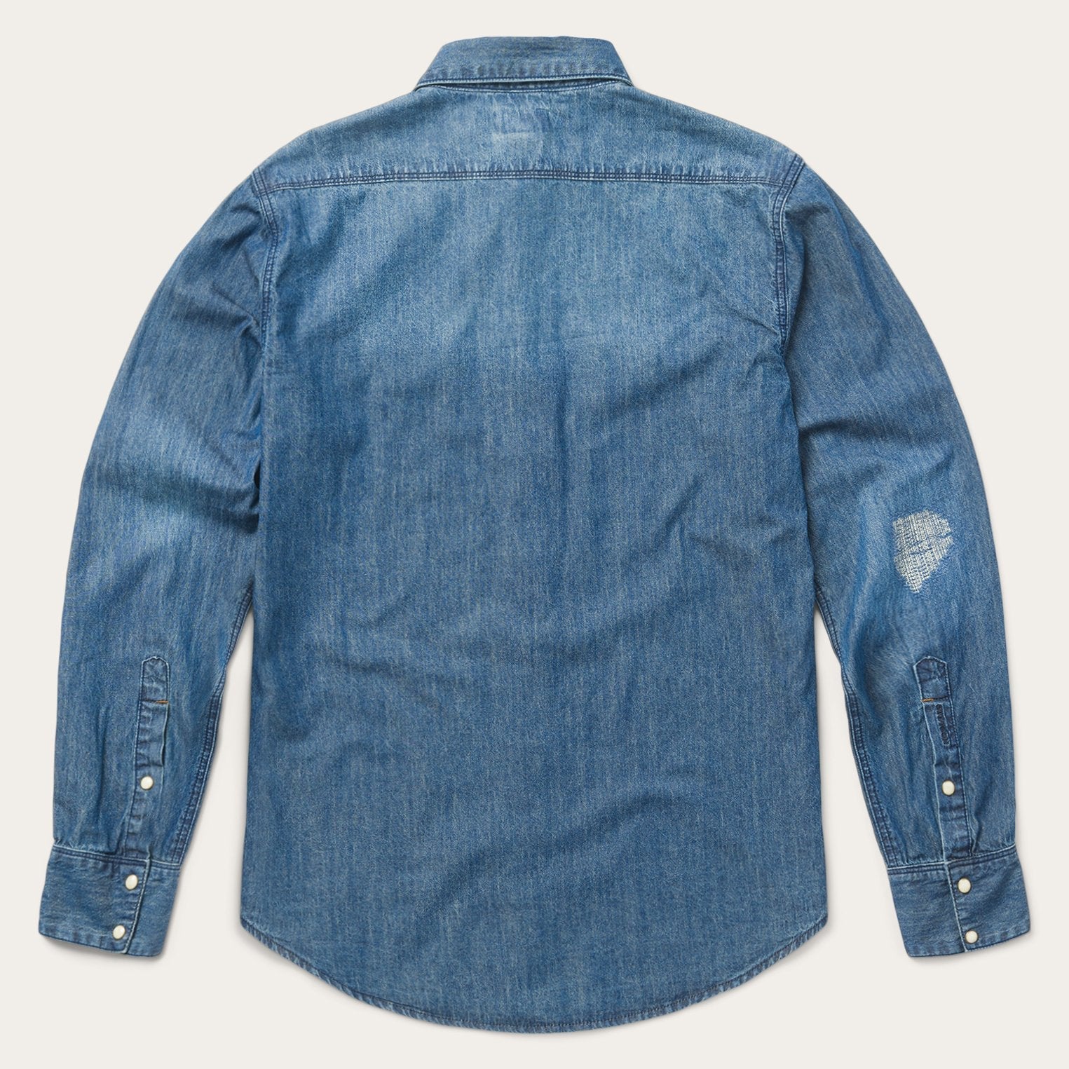 Blue Medium Blue Denim Shirt / Stetson