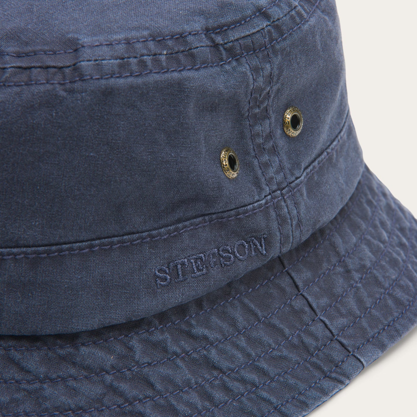 Blue Bucket Delave Organic Cotton / Stetson