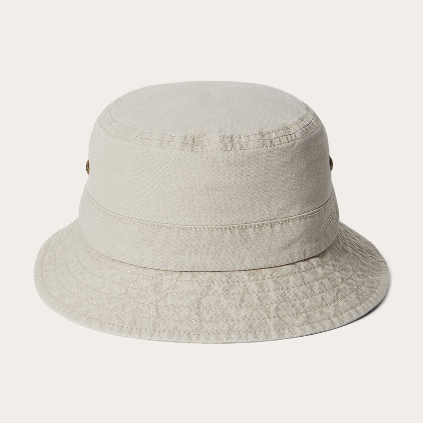 Off White Bucket Delave Organic Cotton / Stetson