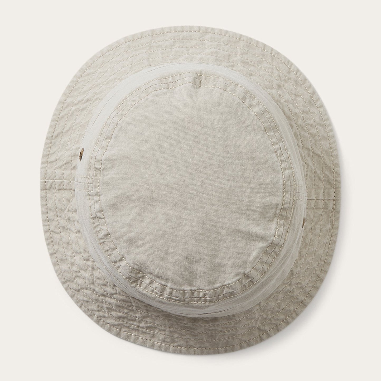 Off White Bucket Delave Organic Cotton / Stetson