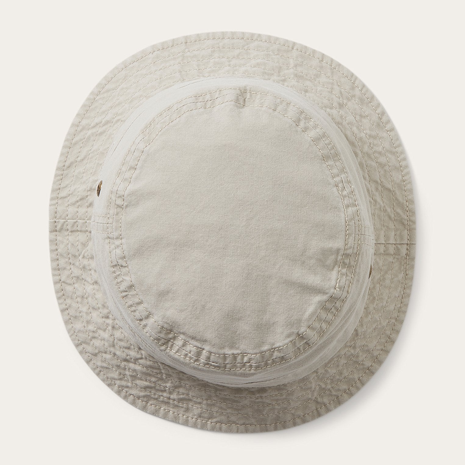 Off White Bucket Delave Organic Cotton / Stetson