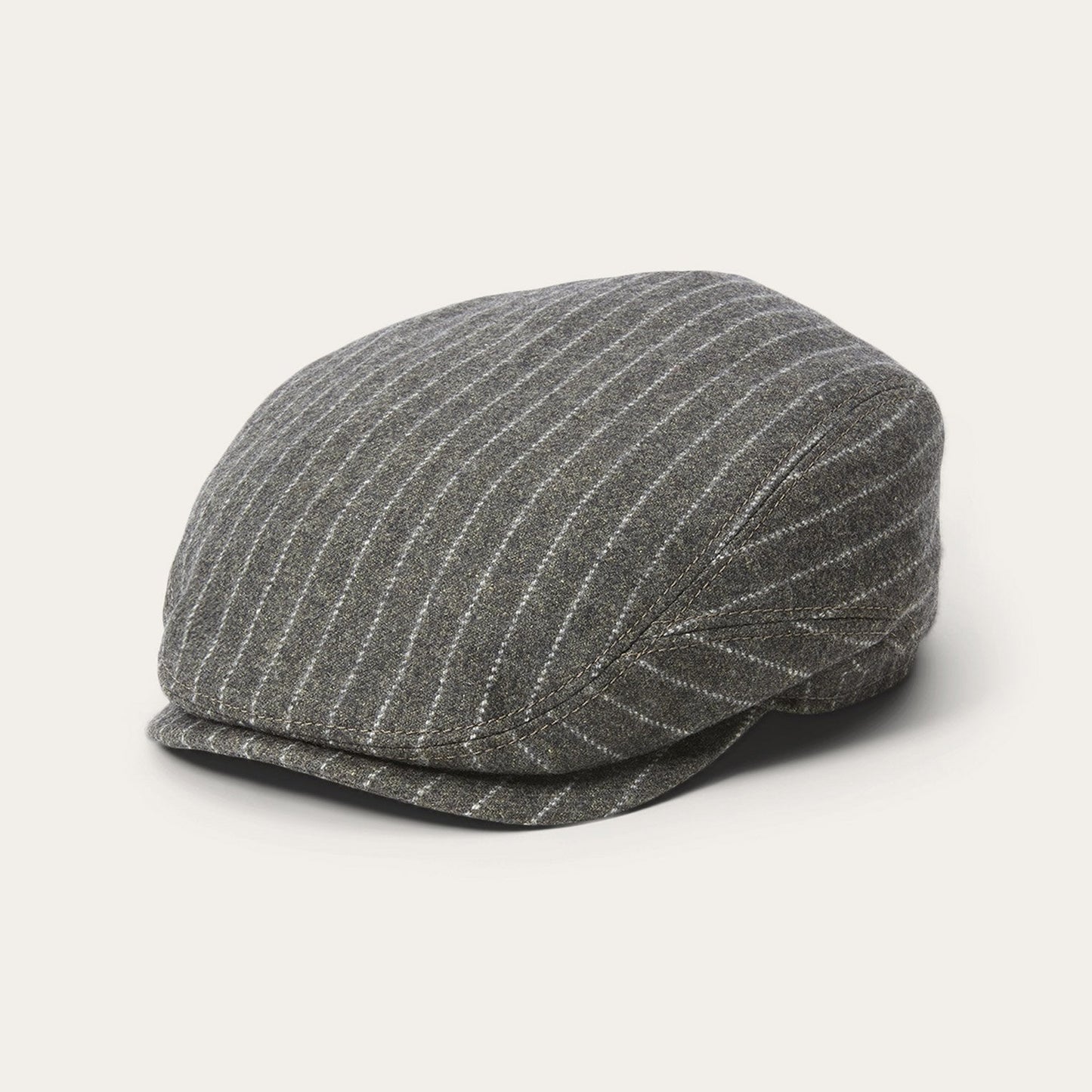 Grey Driver Cap Wool/Cotton / Stetson