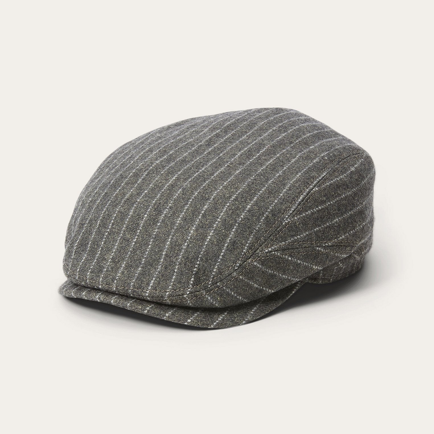 Grey Driver Cap Wool/Cotton / Stetson