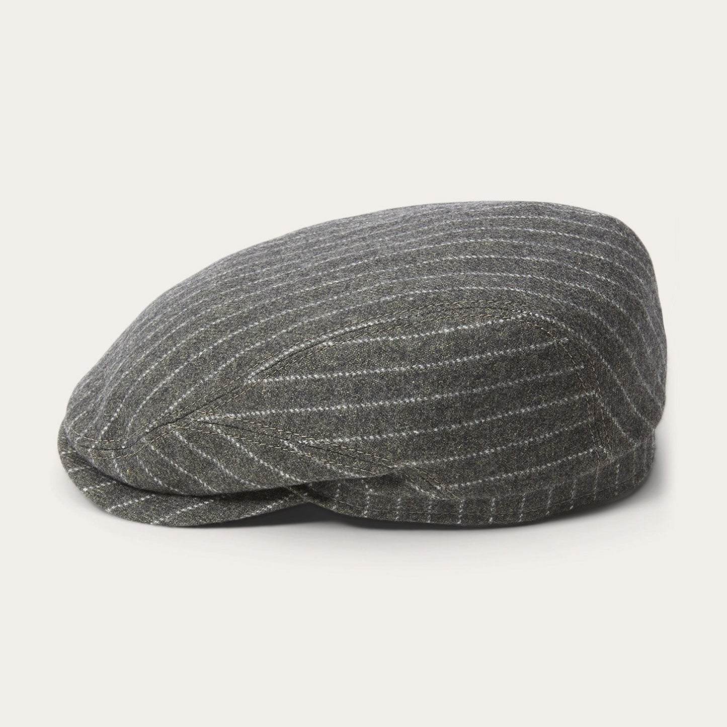 Grey Driver Cap Wool/Cotton / Stetson