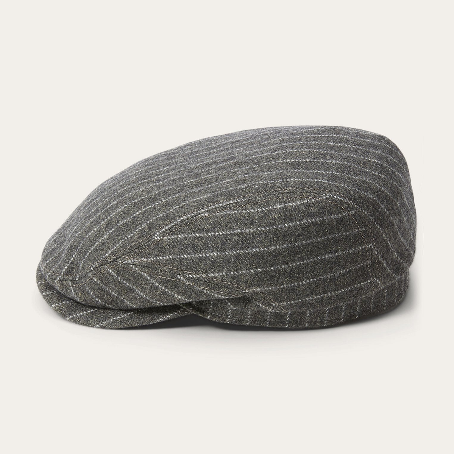Grey Driver Cap Wool/Cotton / Stetson