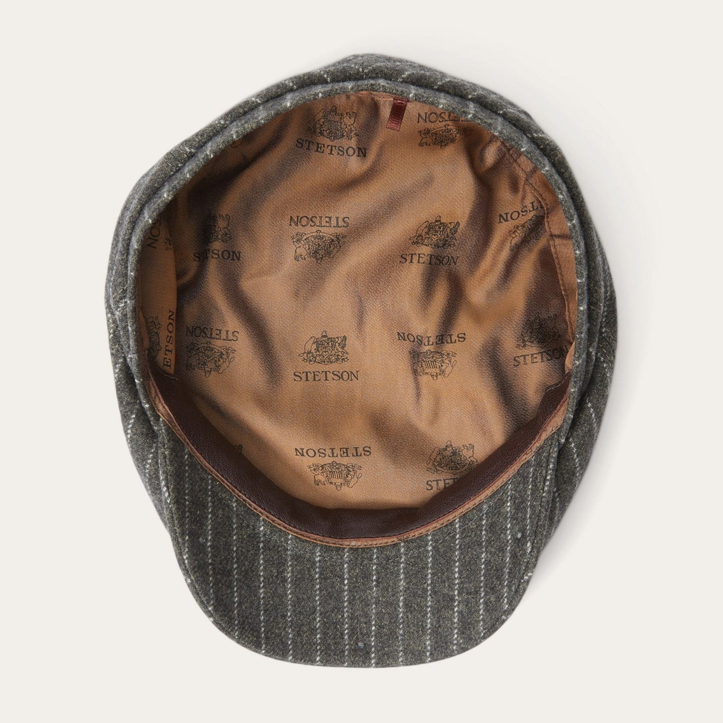 Grey Driver Cap Wool/Cotton / Stetson