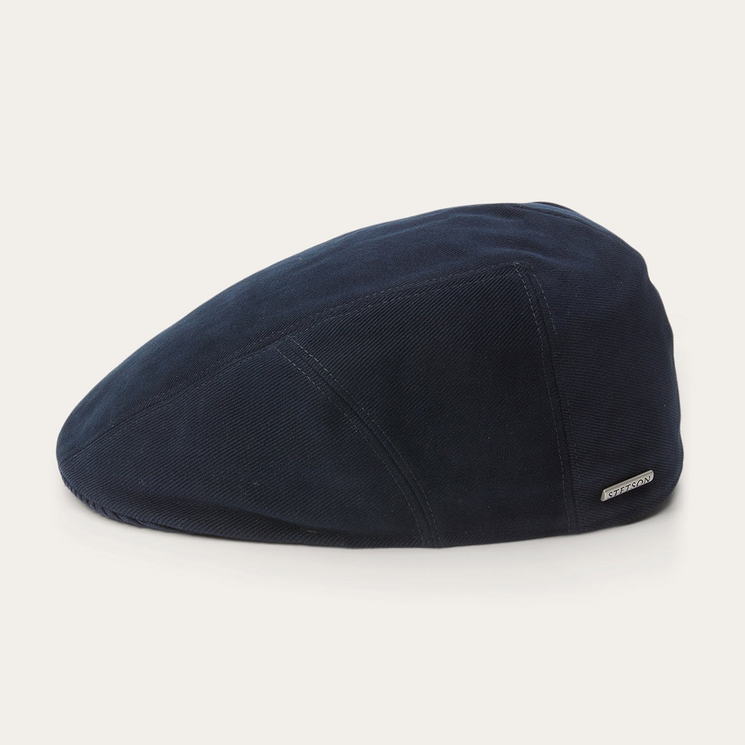 Navy Soft Cotton Ivy Cap / Stetson