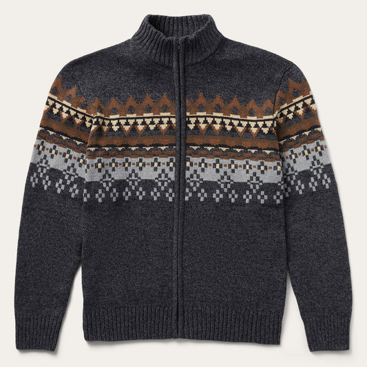 Grey Western Cardigan / Stetson
