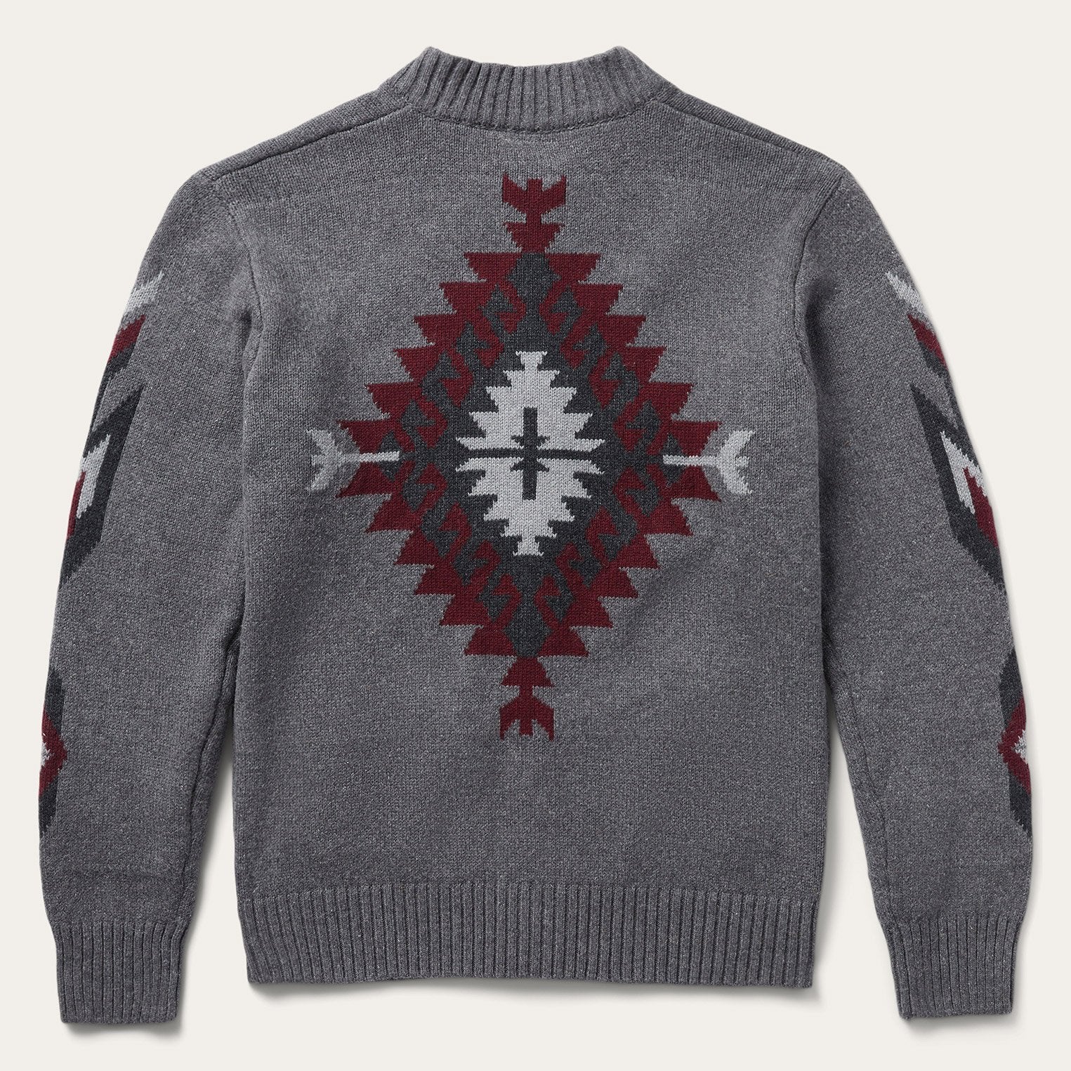 Grey Grey Aztec Cardigan / Stetson