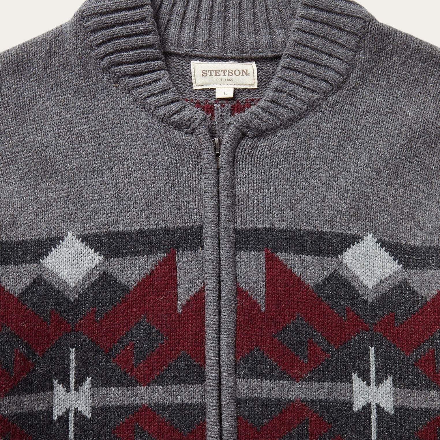 Grey Grey Aztec Cardigan / Stetson