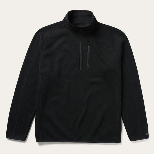 Black Black Pullover Knit Sweater / Stetson