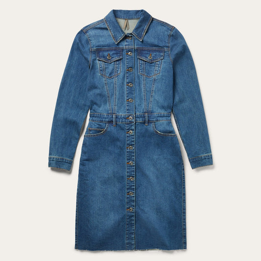Blue Premium Denim Shirt Dress / Stetson