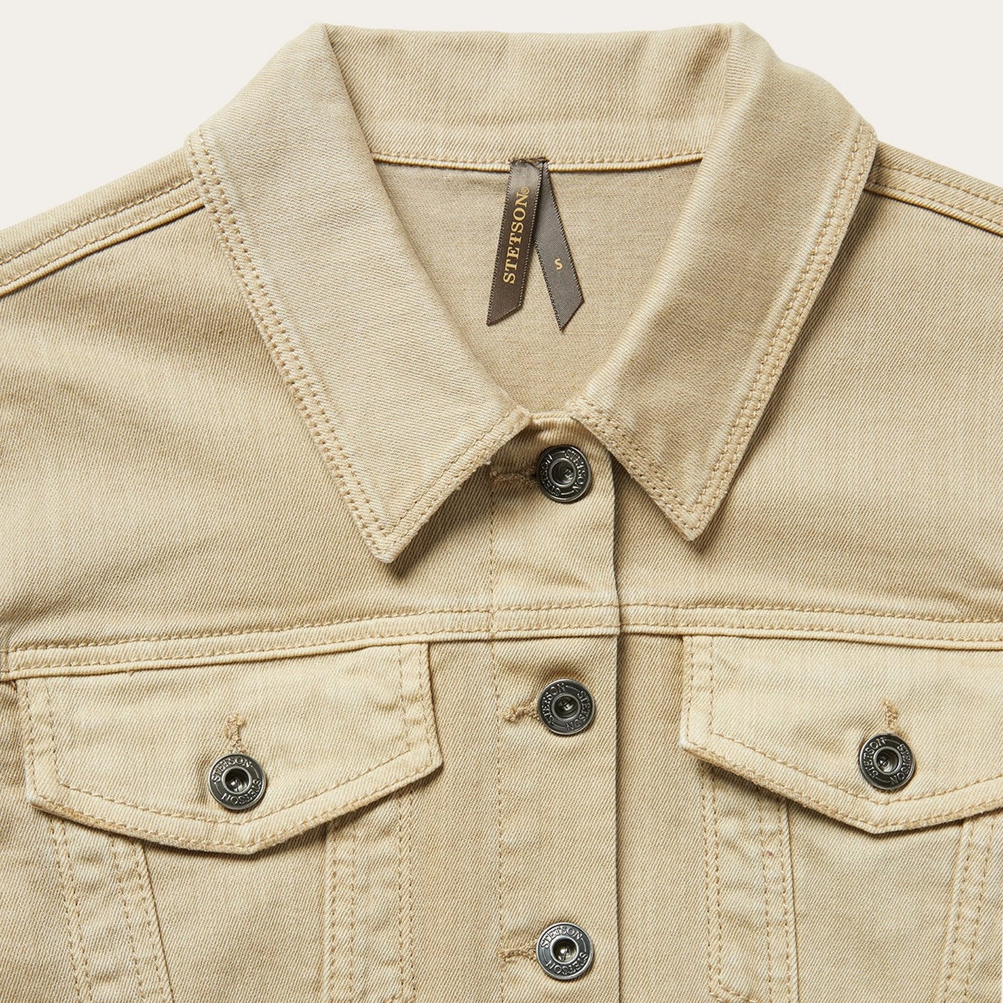 Tan Workwear Inspired Shirt Dress / Stetson