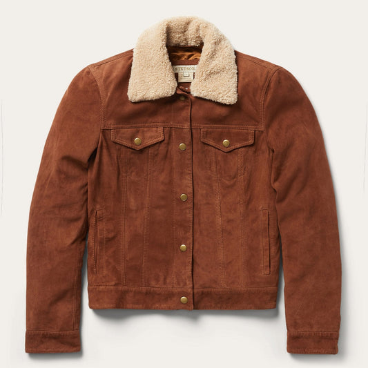 Brown Classic Bomber Jacket / Stetson