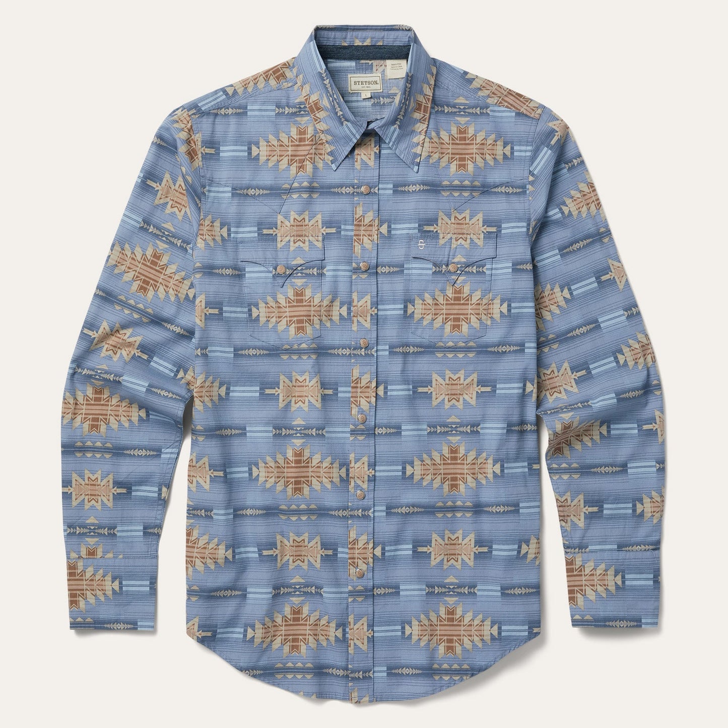 Blue Desert Horizon Shirt / Stetson