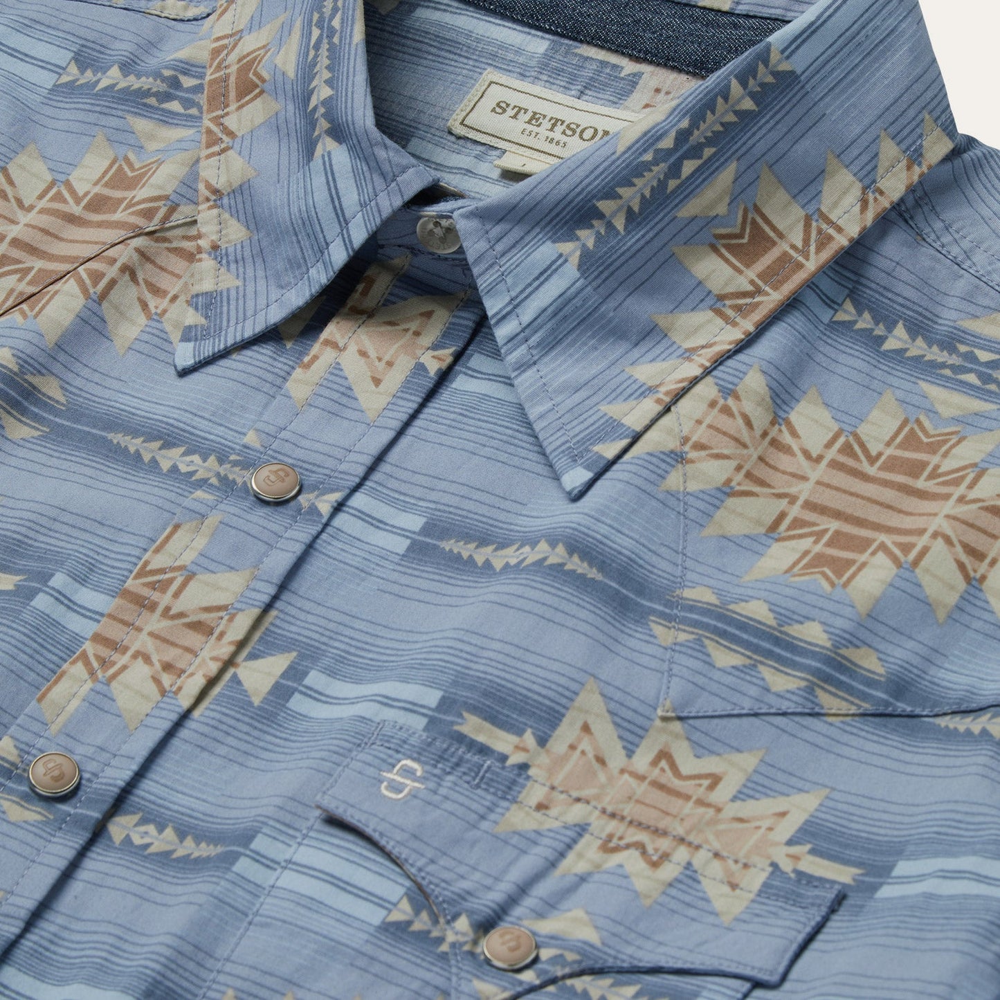 Blue Desert Horizon Shirt / Stetson