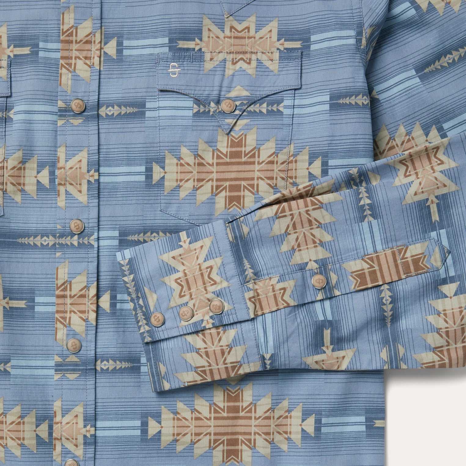 Blue Desert Horizon Shirt / Stetson
