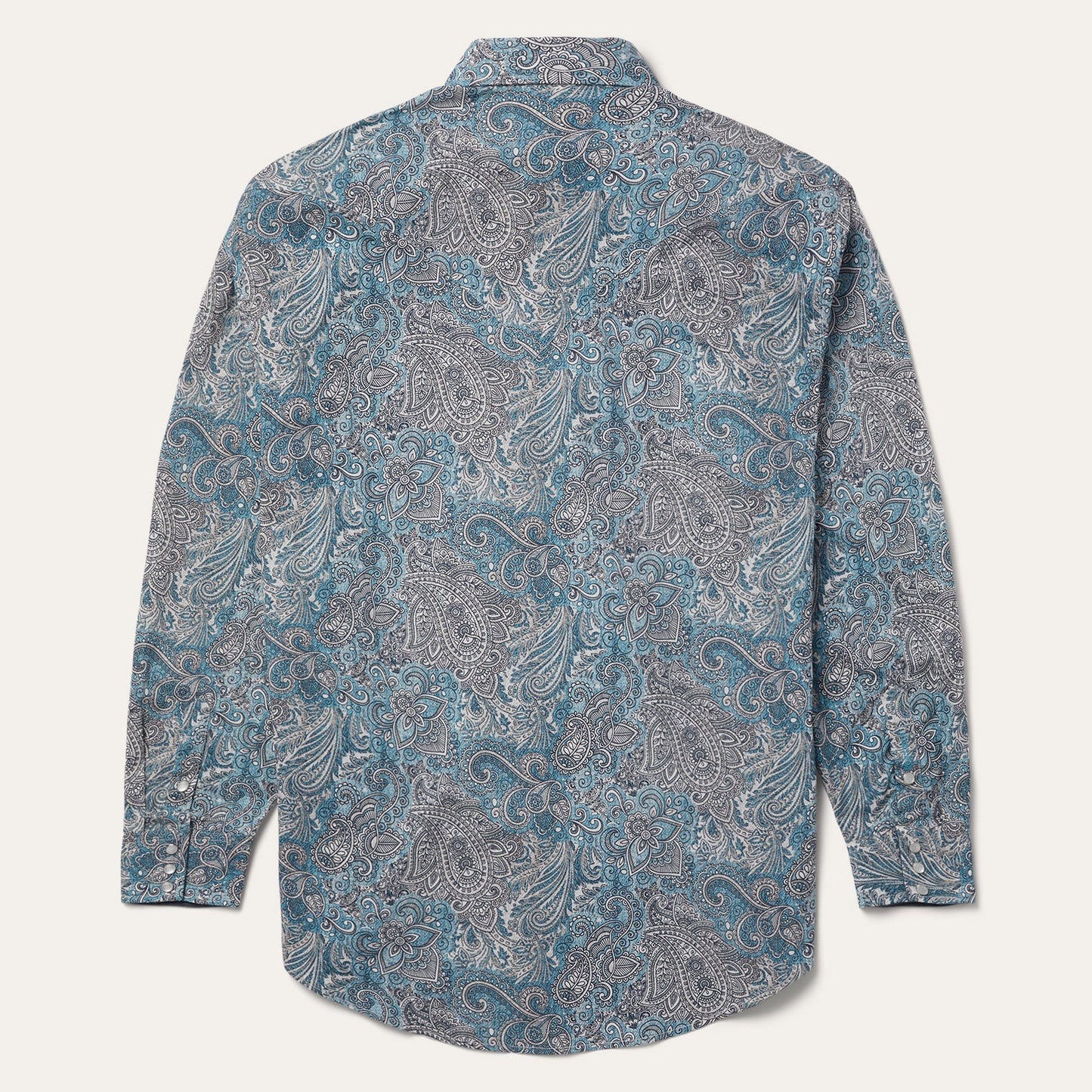 Green Paisley Western Shirt / Stetson
