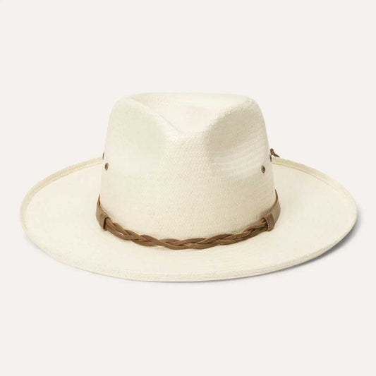 Natural Helena Straw Fedora / Stetson