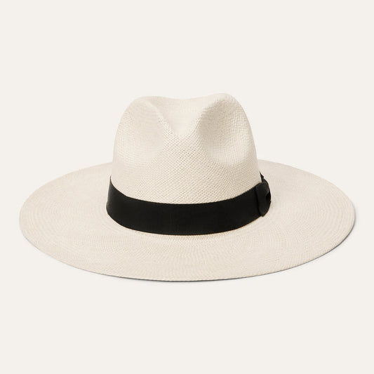 Natural - Black Band The Naturalist Straw Hat / Stetson