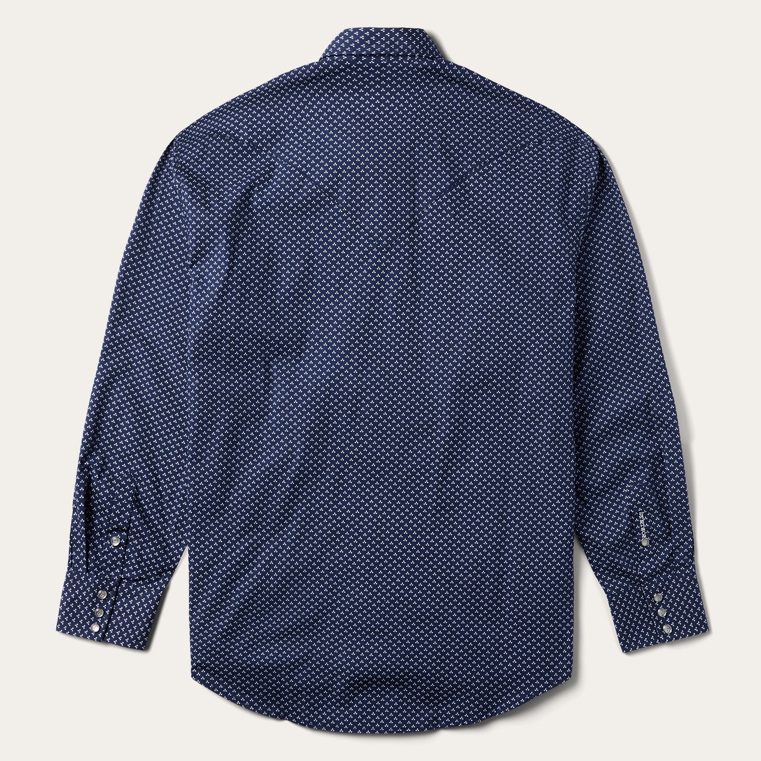 Blue Blue Polaris Geo Print Western Shirt / Stetson