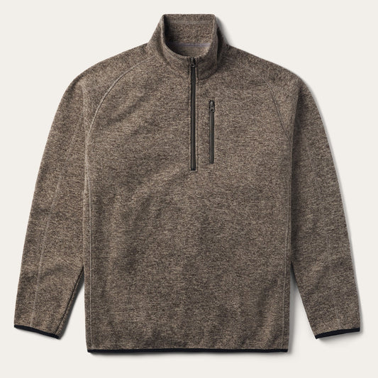Tan Tan Bonded Knit Sweater / Stetson