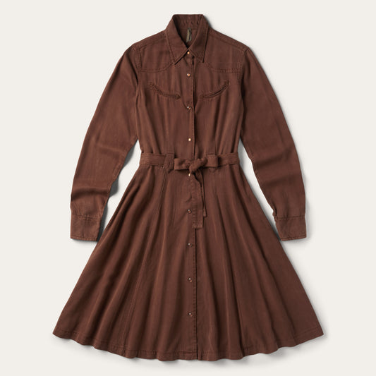 Brown Tobacco Western Dress / Stetson