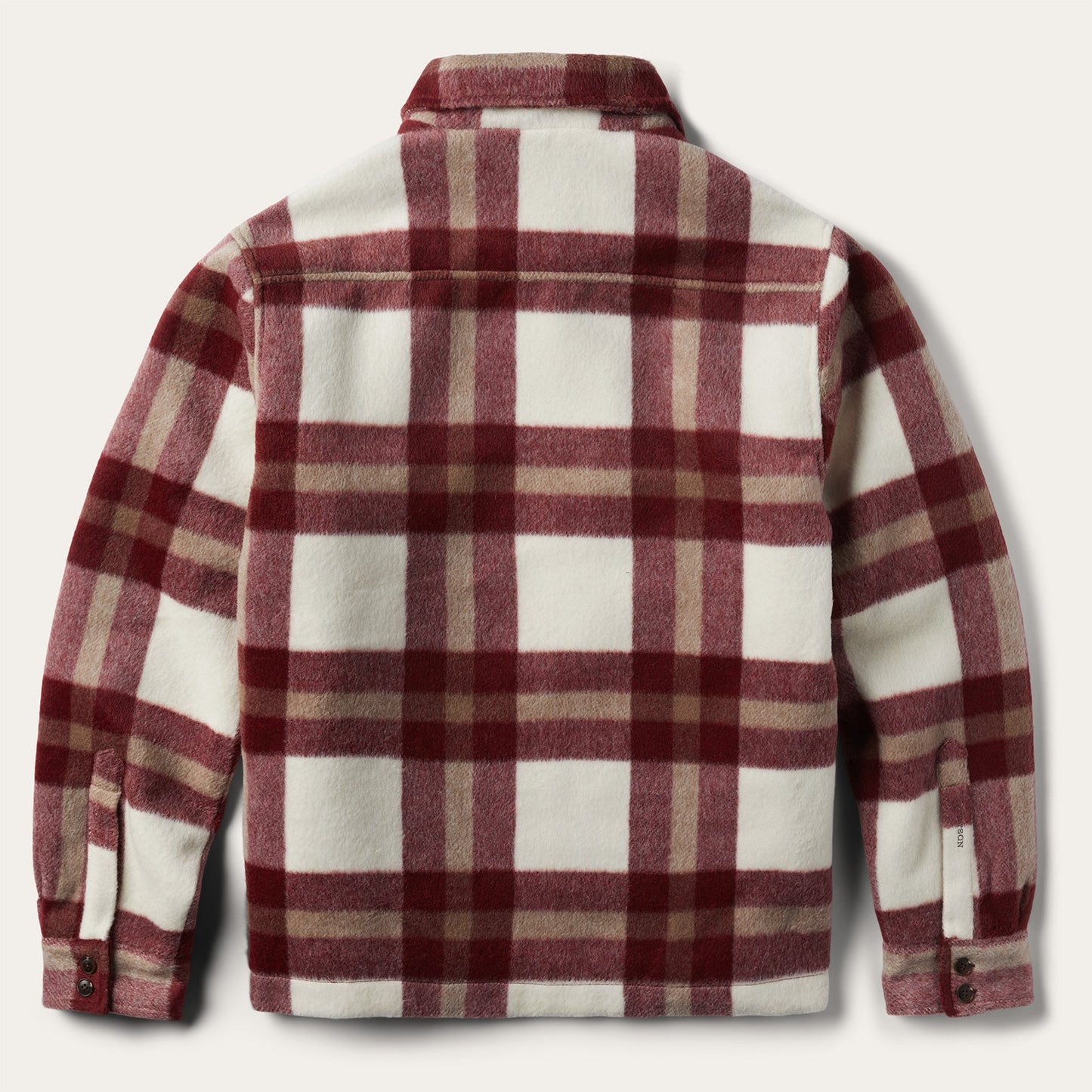 Red Plaid Lined Jac-Shirt / Stetson