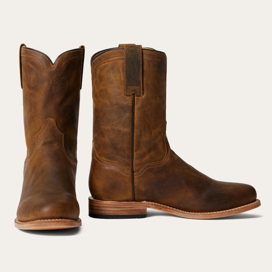 Oily Brown Puncher Boots / Stetson