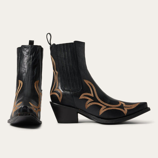 Black Greta Boots / Stetson