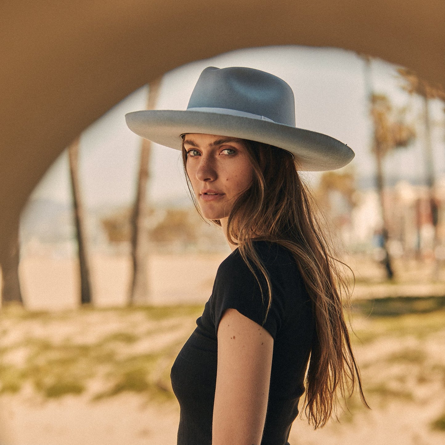 Light Grey Oceanus Fedora / Stetson