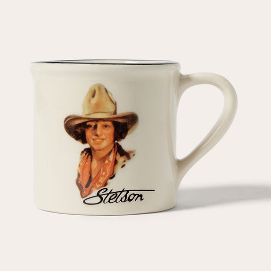 Cream Annie Oakley Stetson Mug / Stetson