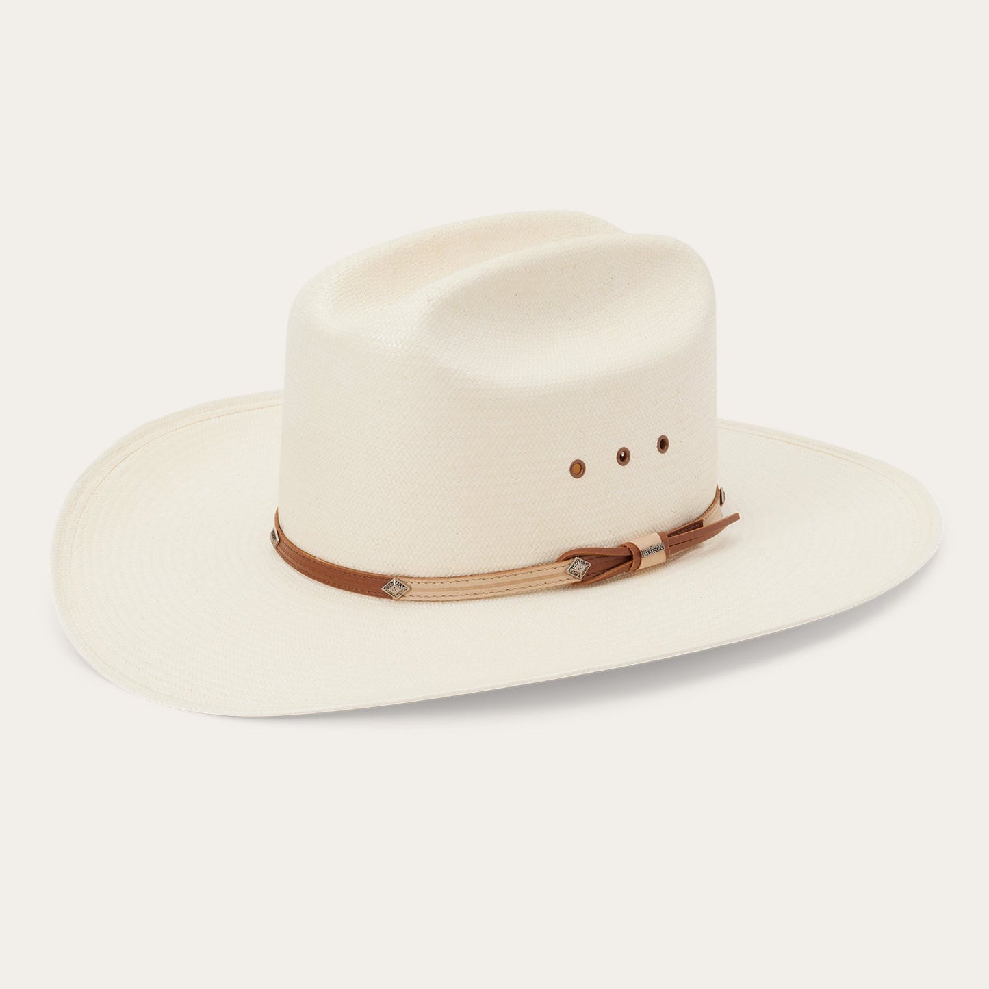 Natural Grant 10X Straw Cowboy Hat / Stetson
