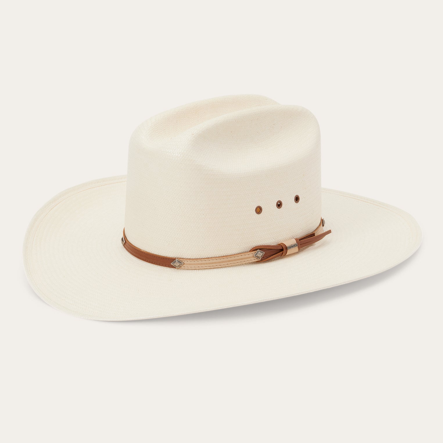 Natural Grant 10X Straw Cowboy Hat / Stetson