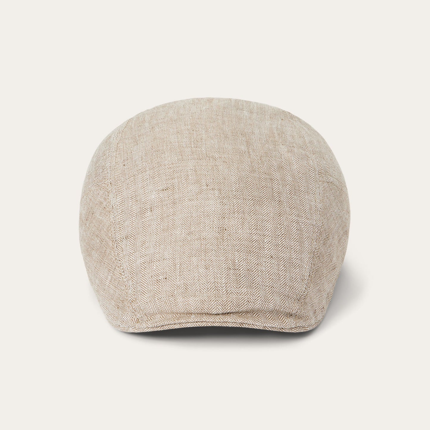 Beige Herringbone Herringbone Linen Ivy Cap / Stetson