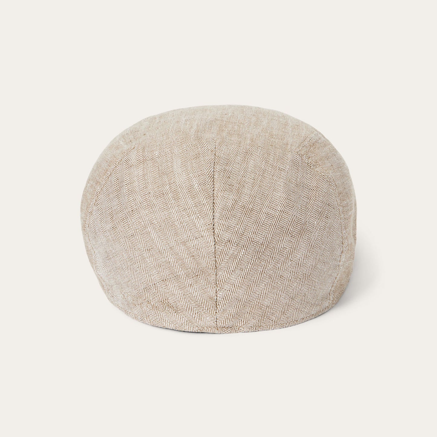 Beige Herringbone Herringbone Linen Ivy Cap / Stetson