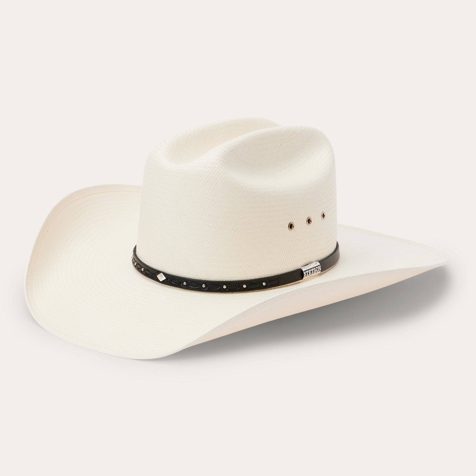Natural Hagerman 10X Straw Cowboy Hat / Stetson