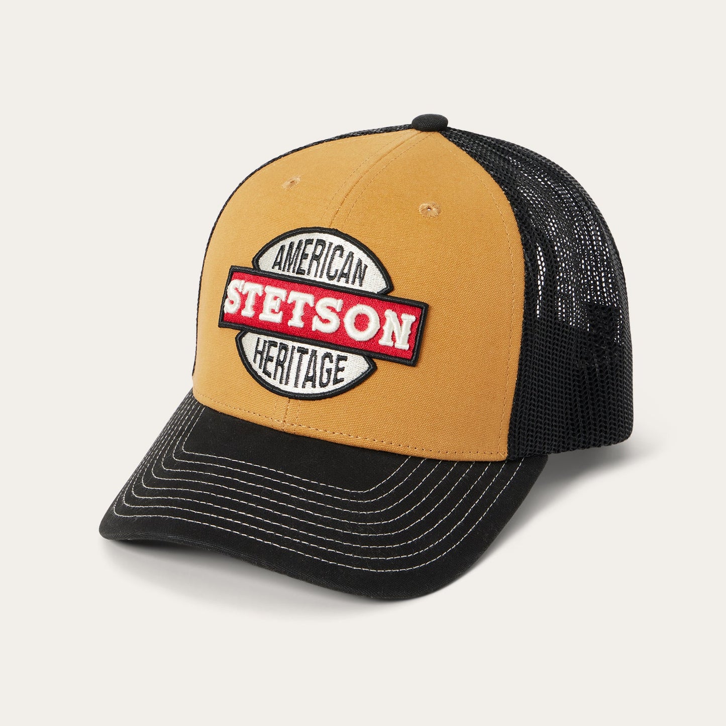 Tan Tan Americana Trucker Cap / Stetson