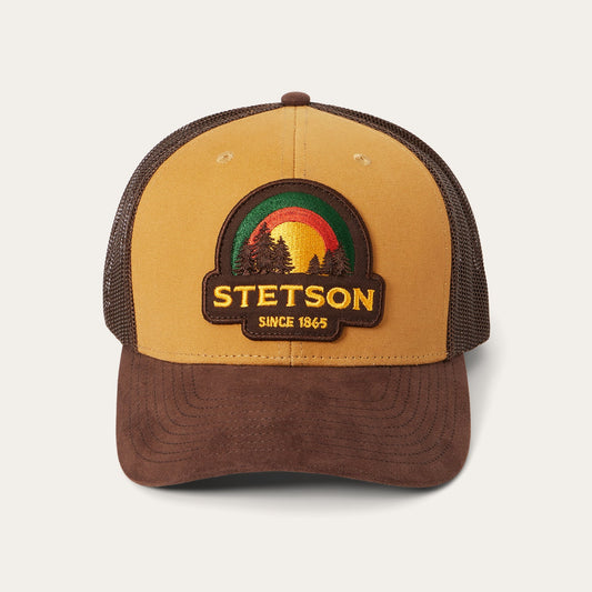 Tan Tan Sunset Trucker Cap / Stetson