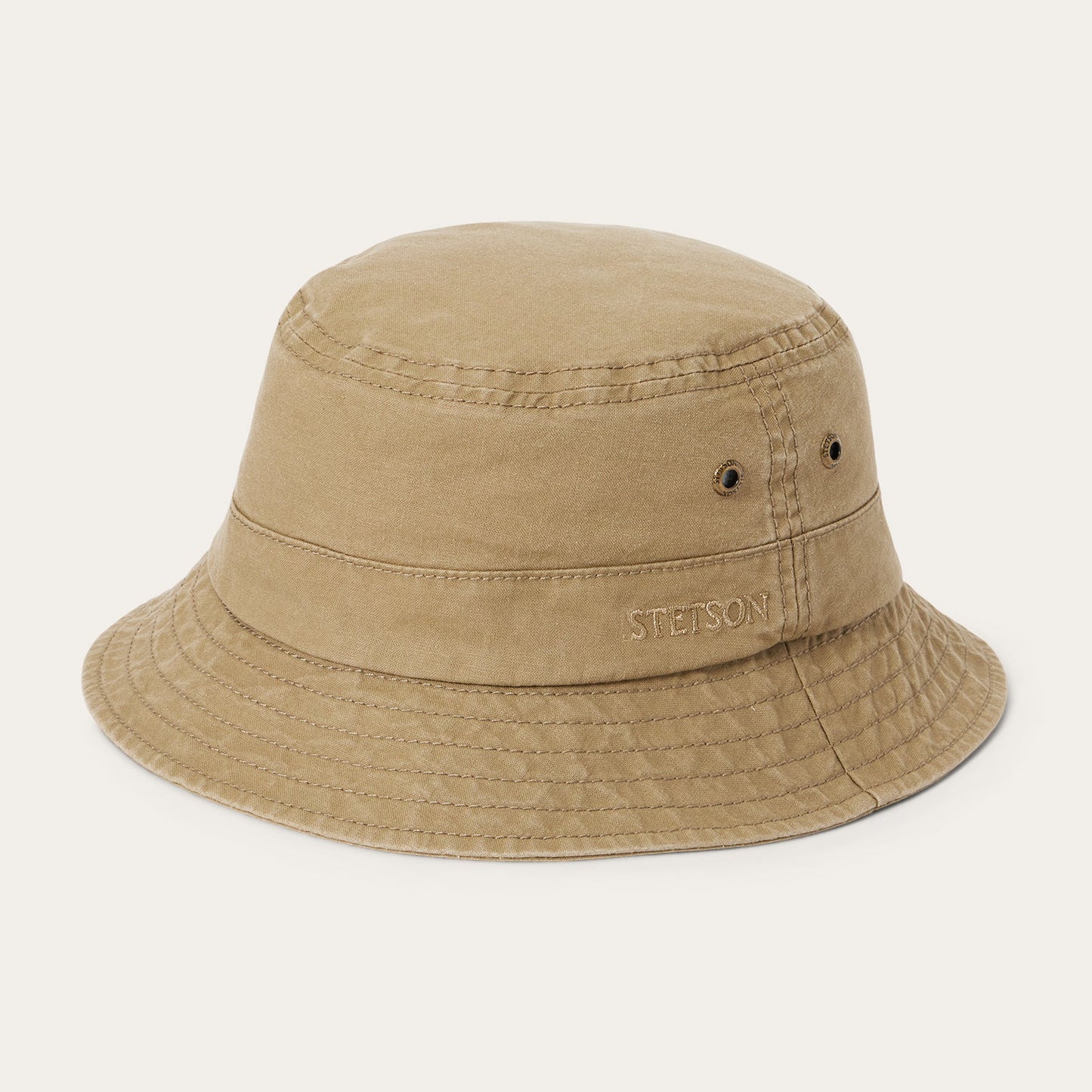 Olive Bucket Delave Organic Cotton / Stetson