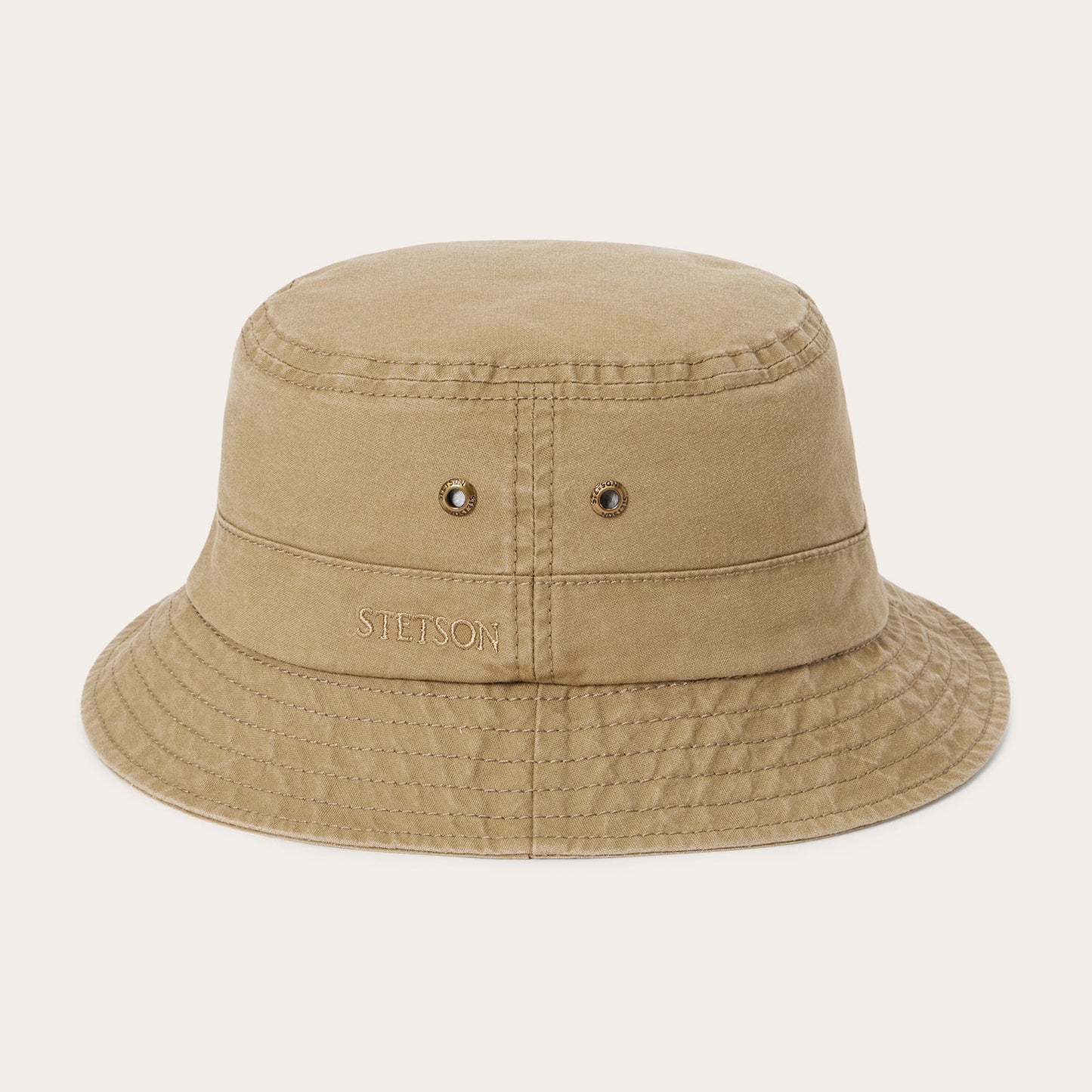 Olive Bucket Delave Organic Cotton / Stetson